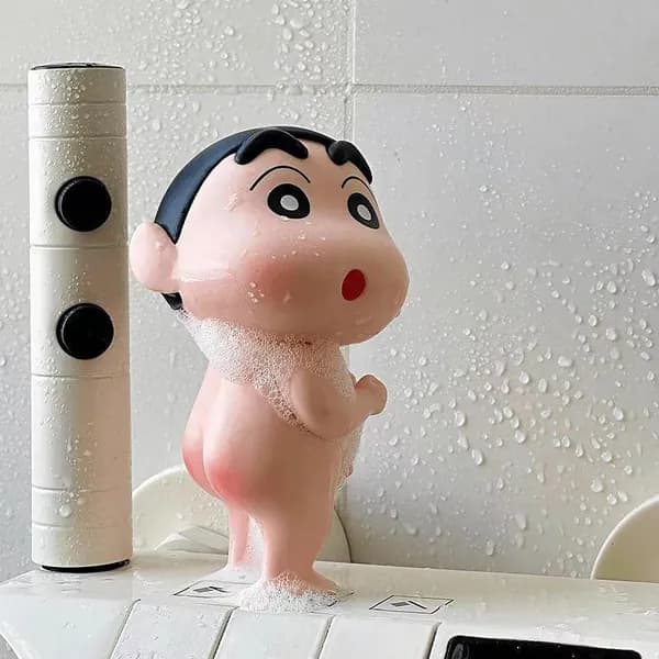 Мелок Shin-chan ручной работы, японская манга, украшения ручной работы, настольная модель Nohara Shinnosuke