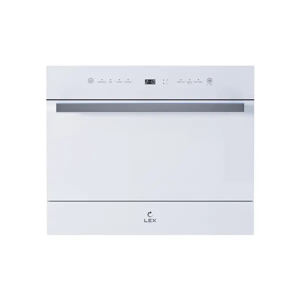 LEX CHGA000012 Посудомоечная машина DW4541BL COMPACT, белый, 56 см (компактная), 6 компл., 48 дБ, класс A