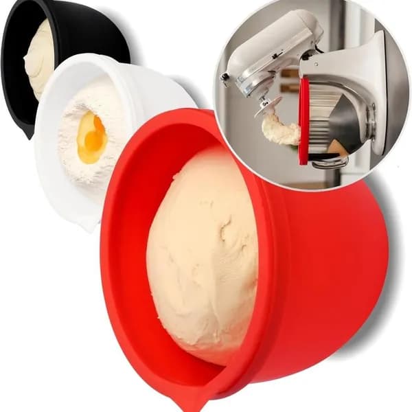 Силиконовые вкладыши Mixaid для миксера с наклонной головкой, 5 л, комплект из 3шт