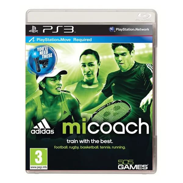 Игра Adidas miCoach (только для PS Move) (английская версия) для PS3