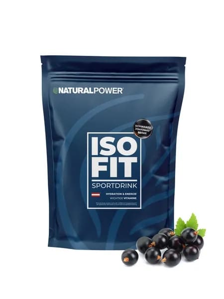 Изотоник Natural Power ISO FIT 1500 гр Черная смородина, Австрия