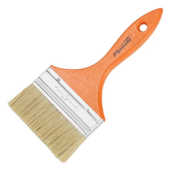 Кисть малярная плоская Slimline 4" 100 мм натуральная щетина 824455 SPARTA