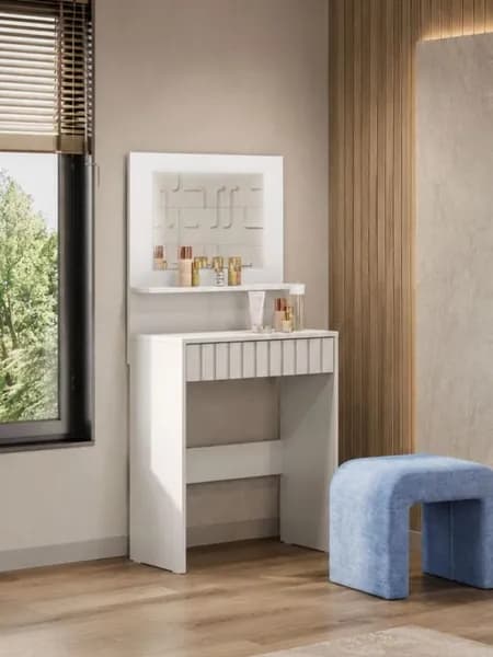 ARNIKA Стол туалетный, косметический 70х32х1376см, белый