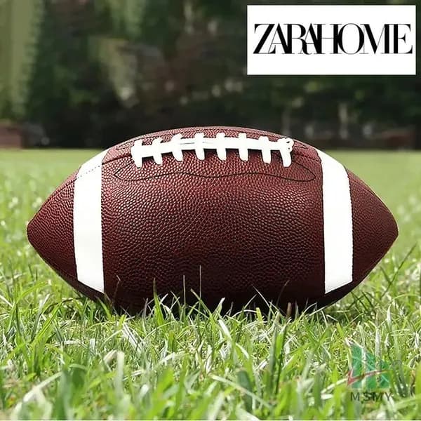 ZARA HOME Мяч для регби, коричневый