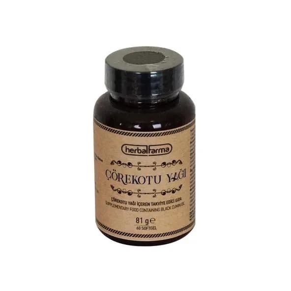 Мягкая капсула с маслом черного тмина Herbalfarma 81 г 60 г мягкого геля