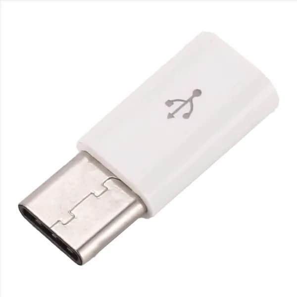 Универсальный USB Type C 3.1 Male To Micro-USB 2.0 5-контактный женский адаптер данных: 1 шт.
