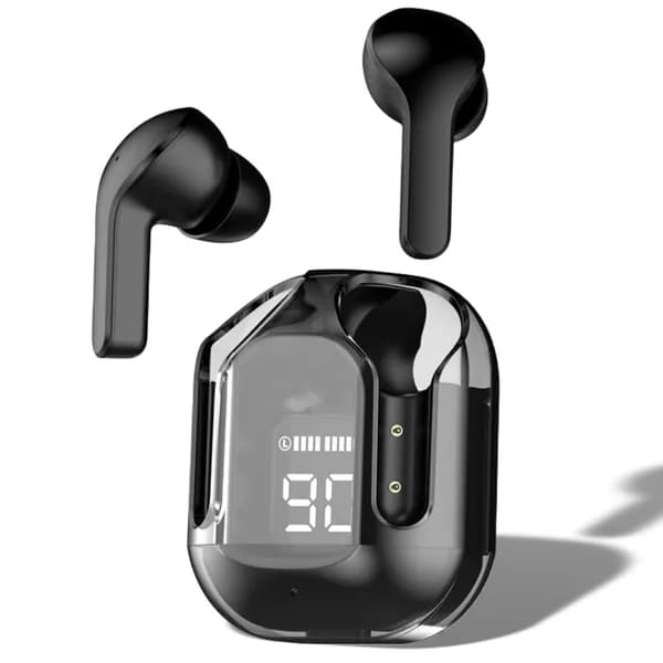 YW YUWISS Наушники беспроводные с микрофоном, Bluetooth, USB Type-C, черный