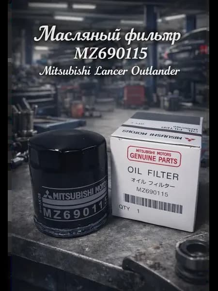 Масляный фильтр MZ690115 Mitsubishi Lancer Outlander