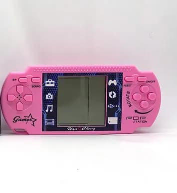 Игровая консоль MyPads HC-1025 карманная игровая консоль тетрис c встроенными играми 3.5 розовый