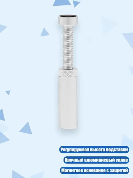 Регулируемый алюминиевый держатель видеокарты, Серебро - короткий