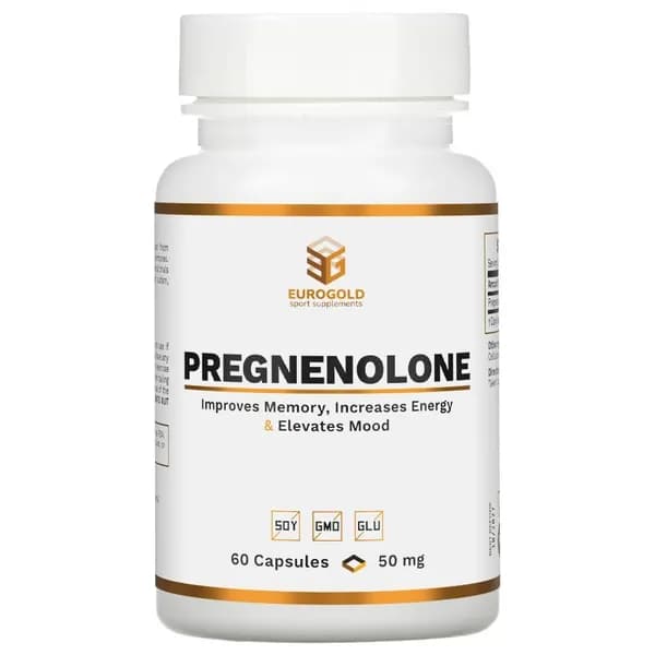 Прегненолон Pregnenolone 50 мг 60 капсул