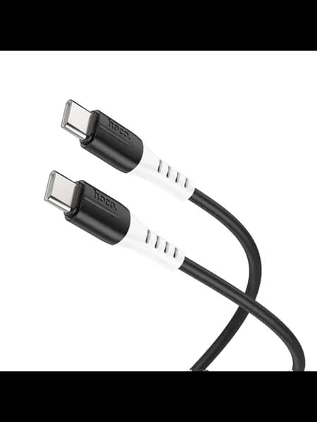 USB Type-C to Type-C кабель, черный, 60W