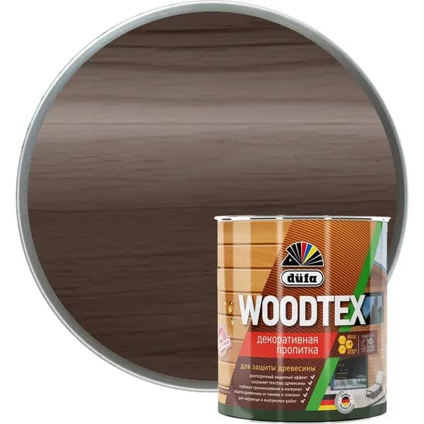 Пропитка Dufa Wood Tex палисандр, 0.9 л Н0000006080