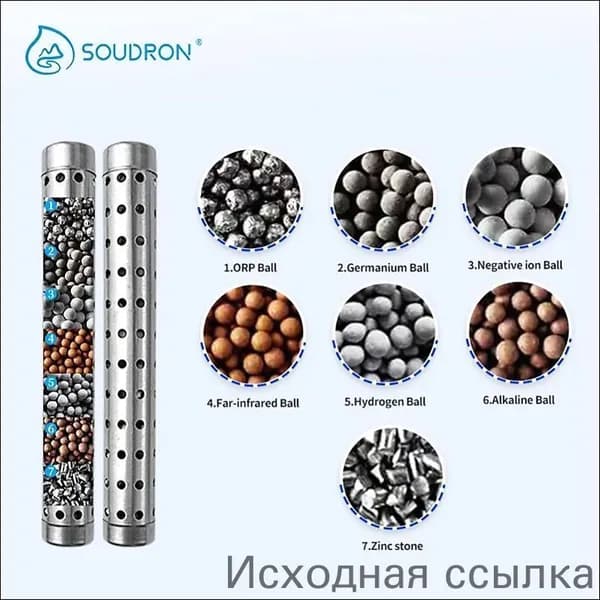 Минеральная палочка для ионизации и очистки воды, активатор щелочной воды с полезными минералами, портативный ионизатор для улучшения здоровья и метаболизма