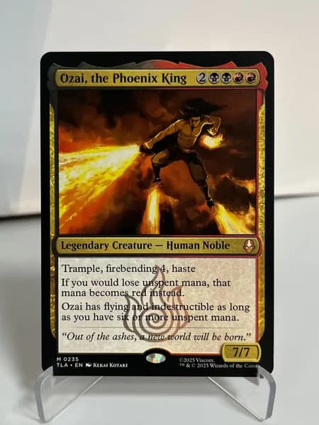 Магия сбора прокси-карт Высококачественные нефольговые карты Ozai, the Phoenix King TLA #235