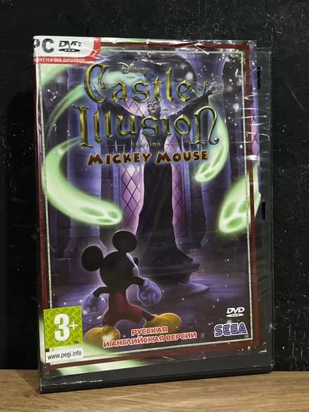 Castle of Illusion Starring Mickey Mouse / Диск с игрой для ПК
