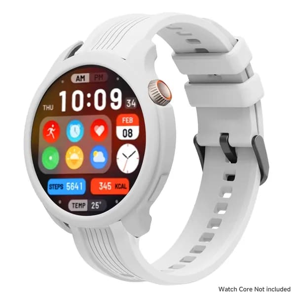 силиконовый ремешок + защитный чехол для Amazfit Balance, спортивный браслет для умных часов Аксессуары