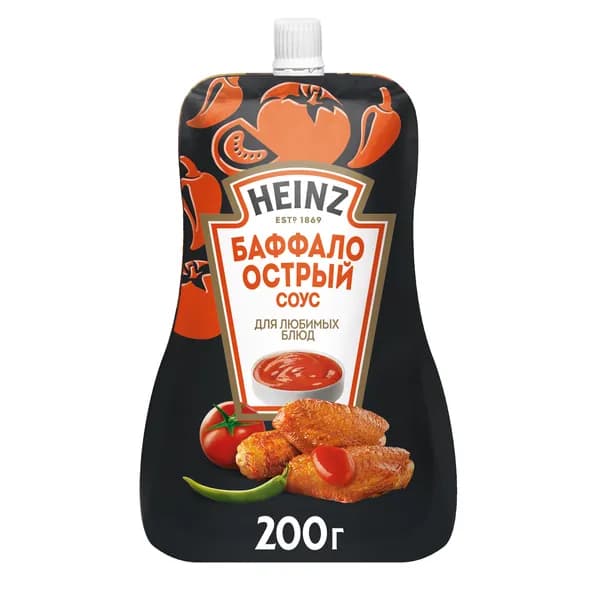 Соус Heinz Баффало, острый, 200 г