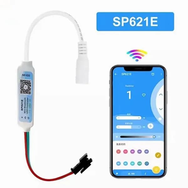 Bluetooth RGB контроллер, Контроллер RGB лентыSP621E