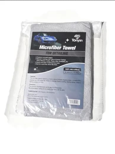 Микрофибра для авто 300 GSM 40*40, для уборки, для полировки авто и располировки составов. Плотность: 300 гр/м2.