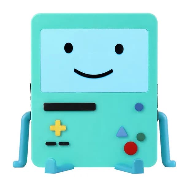 Подставка для Nintendo Switch с крышкой в виде улыбки, небесно-голубая