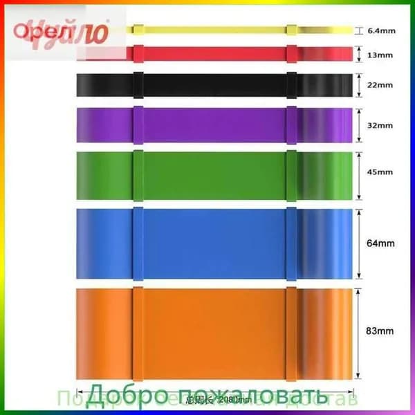 Резинка для подтягивания на турник, эспандер ленточный