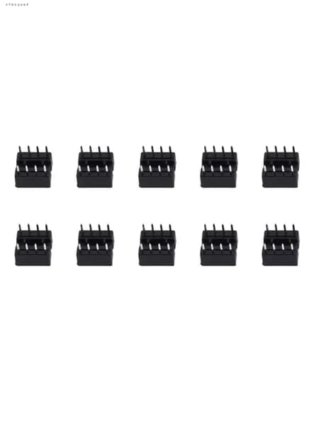 обширный-10 x 8-контактный разъем DIP IC совместим с адаптера гнезда под пайку