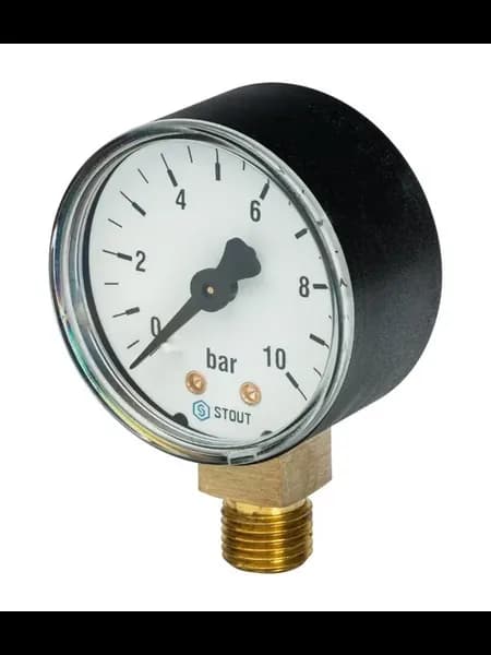 Манометр радиальный D 50 мм 1 4" 10 бар