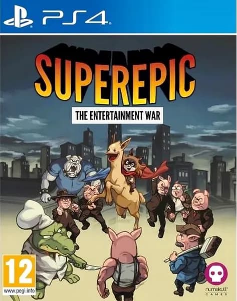 Игра SuperEpic: The Entertainment War (PlayStation 4, Английская версия)