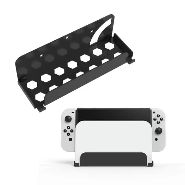 Кронштейн для настенного монтажа Nintendo Switch и Switch OLED с вентиляционными отверстиями