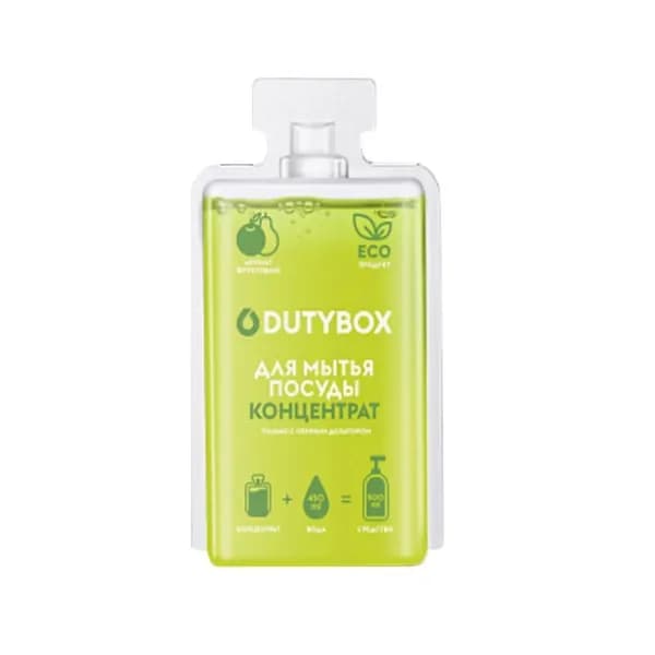 Dutybox концентрат для посуды Инжир и мелисса, 50 мл