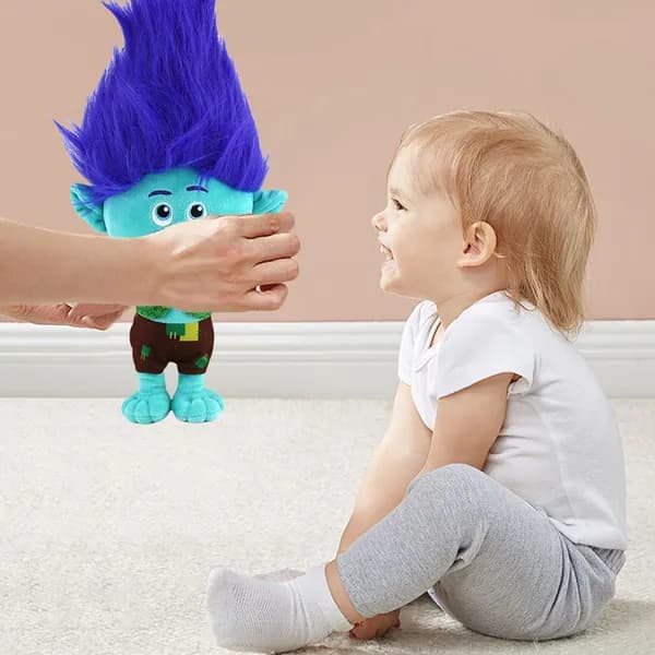 Плюшевая игрушка TROLLS BAND TOGETHER, персонаж Поппи, высота 30 см, короткий ворс