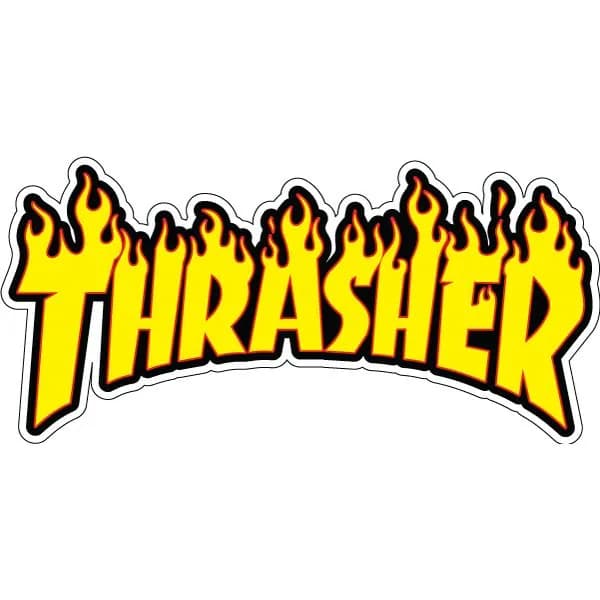 Наклейка Thrasher 15х7 см