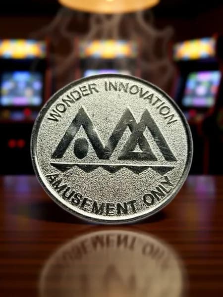 Игровой жетон США. Чудо-инновации. Wonder innovation. Amusement only.