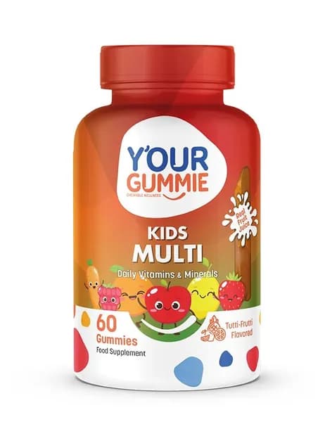 KIDS MULTI, Витаминно-минеральный комплекс для детей. 60 мармеладок.