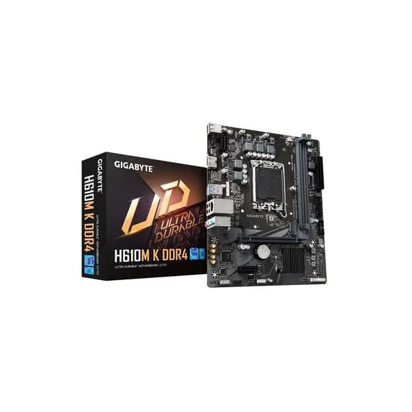 Gigabyte H610M K DDR4 Материнская плата LGA1700, H610,
