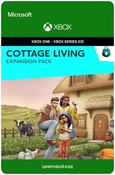 Дополнение THE SIMS 4 COTTAGE LIVING (DLC) для Xbox One/Series X S, электронный ключ