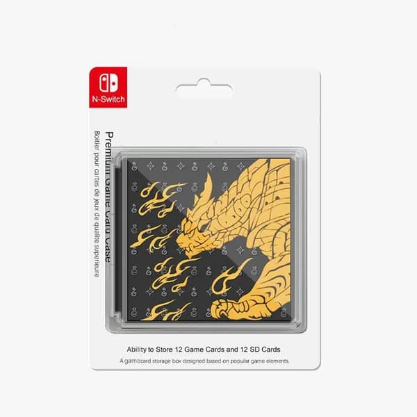 Эта стильная коробка для игровых картриджей Nintendo Switch 2 идеально подходит для безопасного хранения ваших любимых игр и карт памяти.
