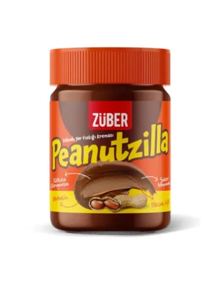 Zuber Peanutzilla Шоколадно-Арахисовая паста, 315 г