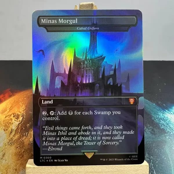 Высококачественная игровая карта Magic The Gathering, подходящая для семейных и дружеских посиделок, поставляется в прозрачном наборе.