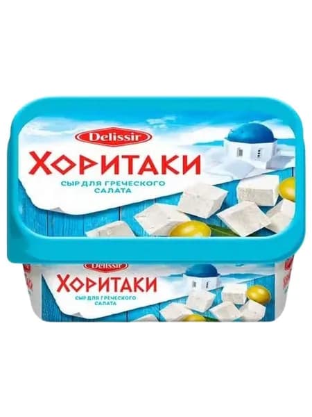 Сыр плавленый Delissir Хоритаки для греческого салата 30% 350 г