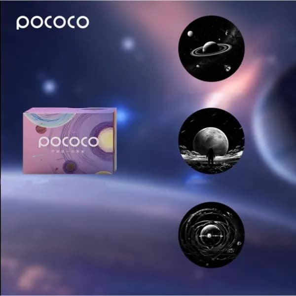 POCOCO Проектор, 3DLP, темно-синий