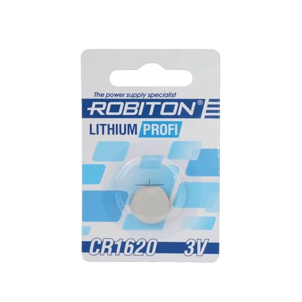Батарейка ROBITON CR1620, 1 шт.