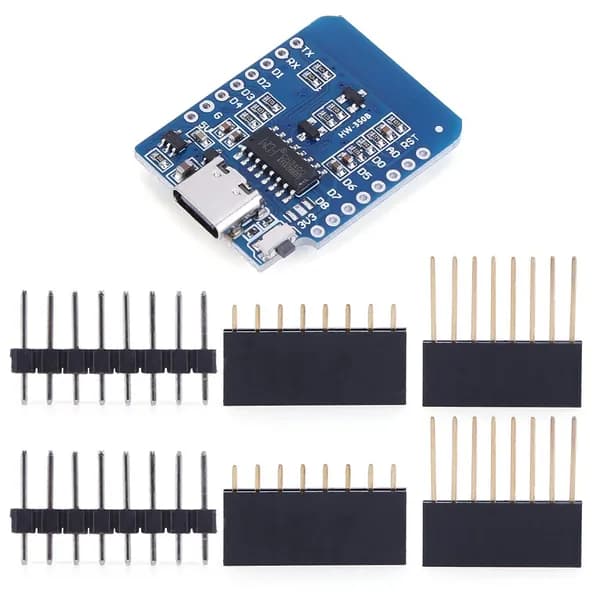 Модуль NodeMCU на ESP-8266EX с разъёмом USB Type-C, 35 25 7 мм
