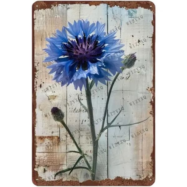 Металлические вывески Wildflower Винтажная металлическая жестяная вывеска 20x30 см