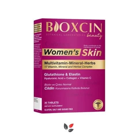 Bioxcin Beauty Women's Skin Поливитамины с коллагеном для кожи 30 таблеток