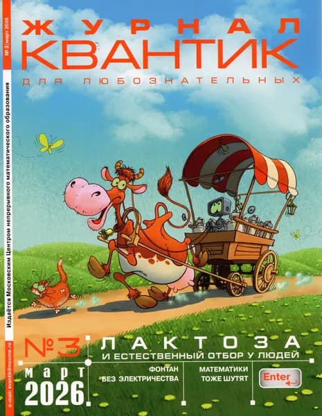 Квантик №3, Март 2026