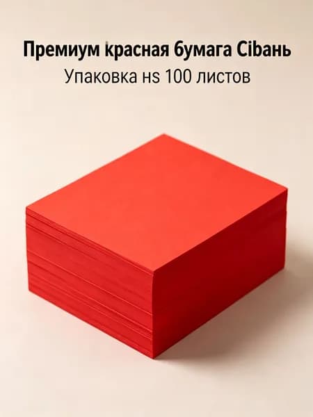 Бумага для творчества, 100 лист., шт