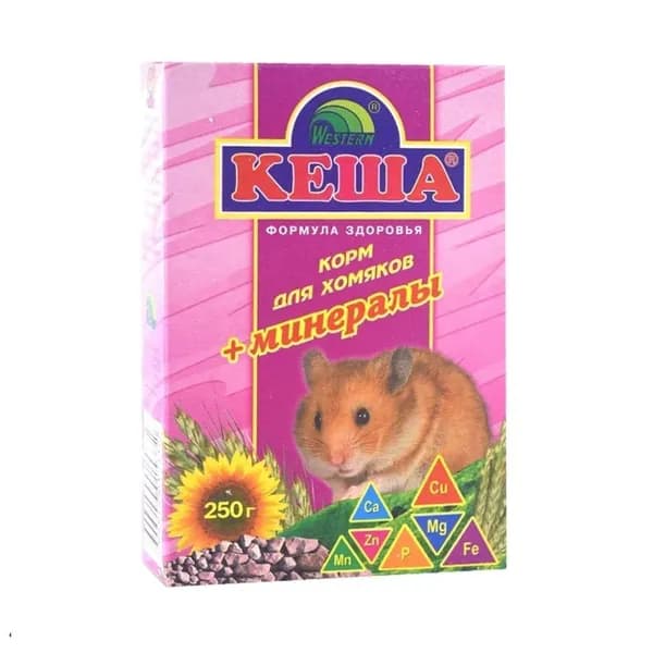 Кеша Корм для хомяков с минералами, 500 г