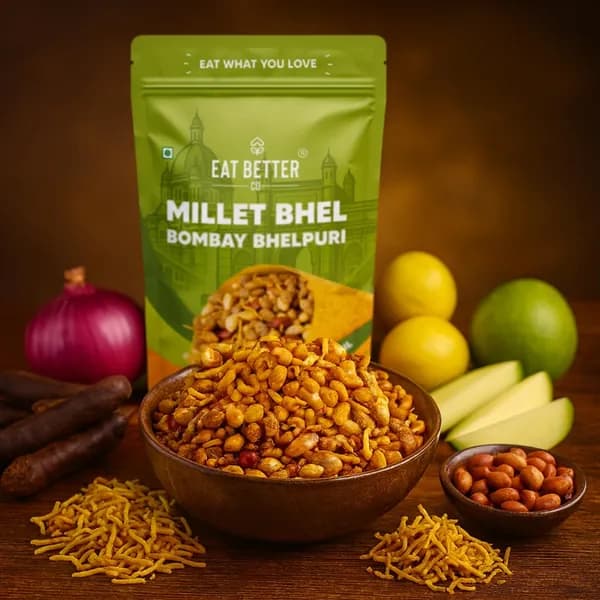 Eat Better Co Бомбейский бхелпури, здоровый перекус, для всех, 135 г